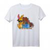 Hase und Bär Lustiges T-Shirt - Honigbank Überfall mit Spruch, Perfekt als Geschenk für Tier- und Humorliebhaber
