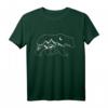 Wölfe Berge Bär Sternenhimmel – Natur Geschenkidee T-Shirt für Tier- und Naturliebhaber, Naturschützer & Sternenfans