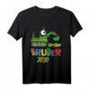 Kinder T-Shirt Großer Bruder 2020 mit Bagger und Panda – Perfektes Geschenk zur Geburt, Schwangerschaftsankündigung und für große Brüder
