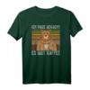 Ich habe gekocht. Es gibt Kaffee - Lustiges T-Shirt mit Tasse & Bär, perfektes Weihnachtsgeschenk für Mama & Papa
