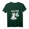 Kinder T-Shirt zum 6. Geburtstag mit Eisbär - Ich Bin Schon 6 Jahre Bär Geschenk für Mädchen & Jungen, perfekt für Schule & Kindergarten