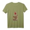 Damen T-Shirt mit Teddybär und Herz – Lustiges, buntes Bärenmama & Bärenpapa Motiv, perfekt als Geschenk