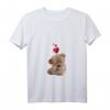 Damen T-Shirt mit Teddybär und Herz – Lustiges, buntes Bärenmama & Bärenpapa Motiv, perfekt als Geschenk