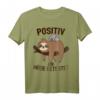 Lustiges Koala & Faultier T-Shirt – Positiv auf Müde Getestet, Perfekt für Faulsein, Urlaub & Tiere, Geschenkidee für Tierliebhaber