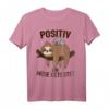 Lustiges Koala & Faultier T-Shirt – Positiv auf Müde Getestet, Perfekt für Faulsein, Urlaub & Tiere, Geschenkidee für Tierliebhaber