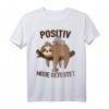 Lustiges Koala & Faultier T-Shirt – Positiv auf Müde Getestet, Perfekt für Faulsein, Urlaub & Tiere, Geschenkidee für Tierliebhaber