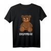 Lustiges Bären T-Shirt mit Spruch 'Brummbär' – Perfektes Geschenk für Kollegen, Morgenmuffel, Ehemann & Freunde mit Humor