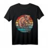Vintage wütender Bär reitet ein Fahrrad - Lustiges Tier- und Radfahrer T-Shirt für Bären- und Naturliebhaber