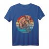 Vintage wütender Bär reitet ein Fahrrad - Lustiges Tier- und Radfahrer T-Shirt für Bären- und Naturliebhaber