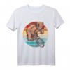Vintage wütender Bär reitet ein Fahrrad - Lustiges Tier- und Radfahrer T-Shirt für Bären- und Naturliebhaber