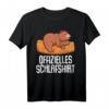 Offizielles Schlafshirt Pyjama Nachthemd Bär - Lustiges Geschenk für Bärenfans, Langschläfer und Morgenmuffel, Damen & Herren