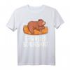 Offizielles Schlafshirt Pyjama Nachthemd Bär - Lustiges Geschenk für Bärenfans, Langschläfer und Morgenmuffel, Damen & Herren