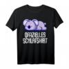Offizielles Schlafshirt Pyjama Nachthemd Koala Bär Geschenk – Lustiges Schlafoutfit für Damen, Herren und Teenager, perfekt als Geburtstagsgeschenk