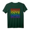 Gay Bär T-Shirt mit Pride Flagge – Chubby Jungs Kuschel besser, Unterstützendes LGBT & Bear Community Shirt für Pride & Weihnachten
