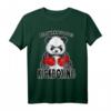 Niedliches Kickboxen Panda T-Shirt - Lustiges Geschenk für Kickboxer, Panda-Liebhaber und Kampfsportfans