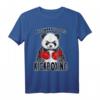 Niedliches Kickboxen Panda T-Shirt - Lustiges Geschenk für Kickboxer, Panda-Liebhaber und Kampfsportfans