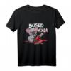 Lustiges Horror Koala Bär T-Shirt – Böses Koala Design mit Blut, Kettensäge & schwarzem Humor für Halloween, Karneval & Horror-Fans