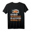 Lustiges Schlafshirt mit Bären-Motiv – Perfekt als Pyjama, Nachthemd oder Geschenk für Langschläfer, Morgenmuffel & Nachteulen
