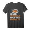 Lustiges Schlafshirt mit Bären-Motiv – Perfekt als Pyjama, Nachthemd oder Geschenk für Langschläfer, Morgenmuffel & Nachteulen