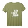 Bär Tiger Mann Geschenkidee für Bartträger - Originelles T-Shirt für Männer mit Bart, perfekt als Geschenk zum Geburtstag oder für den Alltag