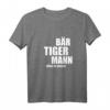 Bär Tiger Mann Geschenkidee für Bartträger - Originelles T-Shirt für Männer mit Bart, perfekt als Geschenk zum Geburtstag oder für den Alltag