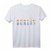 Berlin T-Shirt mit Berliner Bär - LGBT Pride Regenbogen Geschenk für Lesben, Schwule, Bisexuelle, Transgender & Pride Supporter