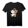 Umarmung Bär T-Shirt für Paare - Lustiges Geschenk zum Valentinstag, Muttertag & Weihnachten für Partner & Freunde