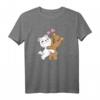 Umarmung Bär T-Shirt für Paare - Lustiges Geschenk zum Valentinstag, Muttertag & Weihnachten für Partner & Freunde