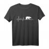 Eisbär Herzschlag T-Shirt – Für Naturschützer & Klimafreunde, Geschenkidee für Umweltschutz & Erderwärmung