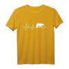 Eisbär Herzschlag T-Shirt – Für Naturschützer & Klimafreunde, Geschenkidee für Umweltschutz & Erderwärmung