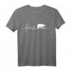 Eisbär Herzschlag T-Shirt – Für Naturschützer & Klimafreunde, Geschenkidee für Umweltschutz & Erderwärmung