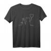 Süßes Hase und Bärchen Liebespaar T-Shirt - Perfektes Valentinstag und Geburtstagsgeschenk für Verliebte