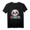 Pan Pride LGBTQ Pandabär T-Shirt mit Pansexueller Flagge – Buntes Pride Shirt für Pride Month, Taco Dienstag & LGBTQ-Community
