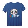 Pan Pride LGBTQ Pandabär T-Shirt mit Pansexueller Flagge – Buntes Pride Shirt für Pride Month, Taco Dienstag & LGBTQ-Community