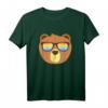 Gay Bär Pride T-Shirt mit LGBTQ Flagge und Sonnenbrille – Perfektes Geschenk für Pride, Festivals & Partys