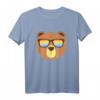 Gay Bär Pride T-Shirt mit LGBTQ Flagge und Sonnenbrille – Perfektes Geschenk für Pride, Festivals & Partys