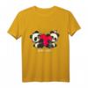 Lustiges Panda Bär T-Shirt für Kinder und Erwachsene - Süßes Fun Panda Shirt mit Aufdruck BEARLY LOVE, ideales Geschenk zu Geburtstag & Weihnachten