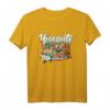 Yosemite Nationalpark Bär und Kajak Souvenir T-Shirt – Erinnerungsstück für Kalifornien-Reisende und Naturliebhaber