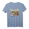 Yosemite Nationalpark Bär und Kajak Souvenir T-Shirt – Erinnerungsstück für Kalifornien-Reisende und Naturliebhaber