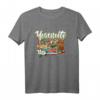 Yosemite Nationalpark Bär und Kajak Souvenir T-Shirt – Erinnerungsstück für Kalifornien-Reisende und Naturliebhaber