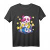 Pansexual Kawaii Panda Anime Pfannen T-Shirt – LGBT Pride Geschenk für Pansexuelle und Liebhaber aller Geschlechter
