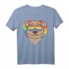 LGBT Herz Liebe Gay Pride Regenbogen Tier Bär T-Shirt – Buntes Design gegen Homophobie für Schwule, Lesben, Bisexuelle und Transgender