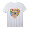 LGBT Herz Liebe Gay Pride Regenbogen Tier Bär T-Shirt – Buntes Design gegen Homophobie für Schwule, Lesben, Bisexuelle und Transgender