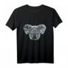 Koala Bär Polygon Vintage Koala T-Shirt für Koala Fans – Perfekt als Kuscheltier, Kostüm oder Kissenersatz für Kinder und Tierliebhaber