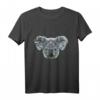 Koala Bär Polygon Vintage Koala T-Shirt für Koala Fans – Perfekt als Kuscheltier, Kostüm oder Kissenersatz für Kinder und Tierliebhaber