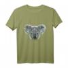 Koala Bär Polygon Vintage Koala T-Shirt für Koala Fans – Perfekt als Kuscheltier, Kostüm oder Kissenersatz für Kinder und Tierliebhaber