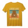 Spruch: I don't like Morning People Bär Kaffee T-Shirt – Lustiges Kaffee Design für Morgenmuffel, Büro & Homewear für Herren & Damen