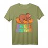 Lustiges Bären Schlafshirt & Pyjama Nachthemd – Witziges Geschenk für Langschläfer, Morgenmuffel & Bärenliebhaber für Damen, Herren & Teenager