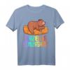Lustiges Bären Schlafshirt & Pyjama Nachthemd – Witziges Geschenk für Langschläfer, Morgenmuffel & Bärenliebhaber für Damen, Herren & Teenager