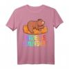 Lustiges Bären Schlafshirt & Pyjama Nachthemd – Witziges Geschenk für Langschläfer, Morgenmuffel & Bärenliebhaber für Damen, Herren & Teenager